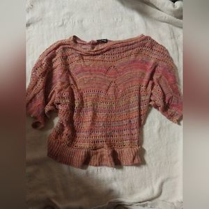 WET SEAL SWEATER SIZE SMALL COLORFUL